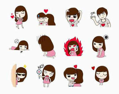 好康報報《LINE貼圖搞笑情侶momo&joon限時免費下載》12/21前動作快