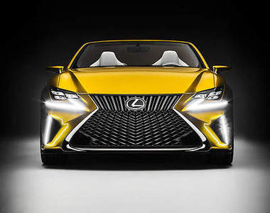 上空概念《Lexus LF-C2 Concept》洛杉磯性感解放