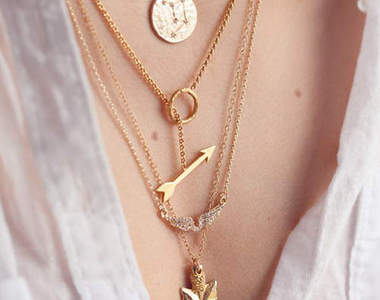 脖子好重《多層次項鍊穿搭》　先說好這不是美胸特輯唷（羞）