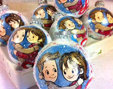 《超自然檔案手繪聖誕飾品》宅宅們快發揮創意啊