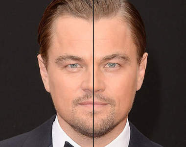 大明星的《左右對稱臉》嗯～還是原本的樣子比較好看