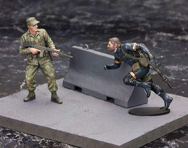 《潛龍諜影5:原爆點》1/35迷你模型一組買來就可以重現遊戲啦?