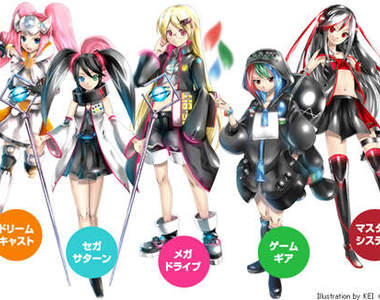 《SEGA主機女孩》SEGA主機萌萌擬人動畫化確定