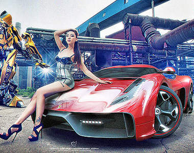 超夢幻《法拉利458 Italia》虛擬化身Project F