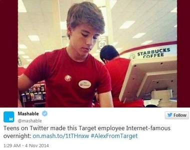 爆紅《Target小帥哥Alex》真˙店員還是行銷陰謀？