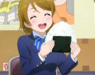 《超大海苔飯糰》女高中生能吃下這個絕對很奇怪啊XDDD