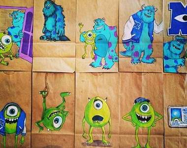 來自媽媽愛心的《手繪午餐袋》這超捨不得打開的阿♥