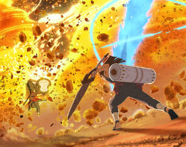 《火影忍者疾風傳：終極風暴4》PS4的遊戲畫面也太壯闊了拔Σ(°ﾛ°)