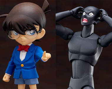 《柯南＆黑影犯人》可動式模型組合　犯人就是你！（指）