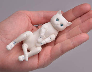 《貓的球體關節偶》如此精緻可愛,到底是怎麼辦到的阿~?