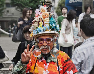 《帽子歐吉桑》日本街頭真人版瘋狂帽客