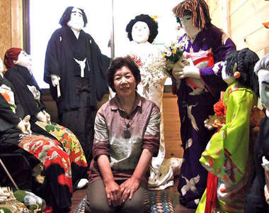 奧祖谷稻草人村　綾野月美女士與她的350具布偶們