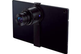 Sony QX10/QX100外接「平板」鏡頭套件 平板終於也能開外掛惹 Sony QX10/QX100外接「平板」鏡頭套件 平板終於也能開外掛惹