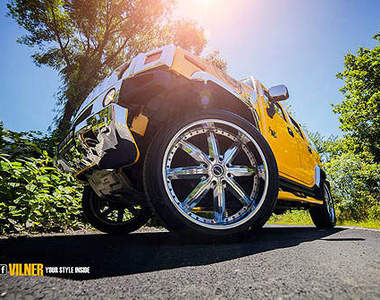 Vilner改造《悍馬H2》飛龍怎麼飛到車車身上了呢？