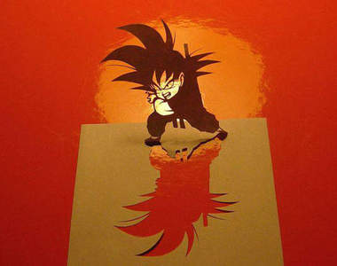 刀就是畫筆《動漫紙雕藝術》不說我以為是畫啊Σ(*ﾟдﾟﾉ)ﾉ