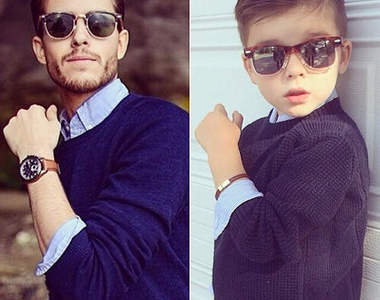 4歲《正太模仿男模》萌殺網友