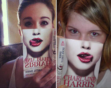 《臉書封面借位》大家去書店都不看書嘛ww