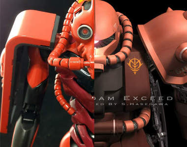 鋼彈立於大地！韓國玩家製作「福音戰士ｘ薩克夏亞專用機」超級帥