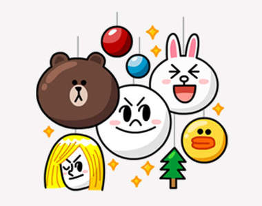 2014年度《最受歡迎Line貼圖TOP 30》排行榜第一名是很會搖的動漫人物啊