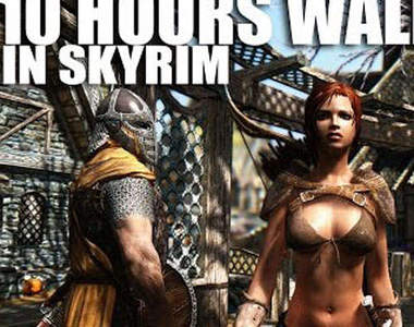 上古卷軸的街頭搭訕實驗　原來路人跟NPC都一樣反映嘛