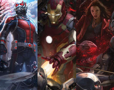 《復仇者聯盟2》《蟻人》概念圖 Marvel手上還有12部電影等上映