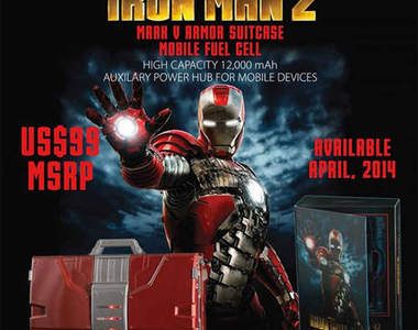 迷你《鋼鐵人公事包》行動電源　這樣的公事包我可以ww