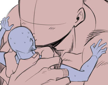 Twitter教學《KISS構圖》大家快來學怎麼畫親親(๑´ 3`๑)