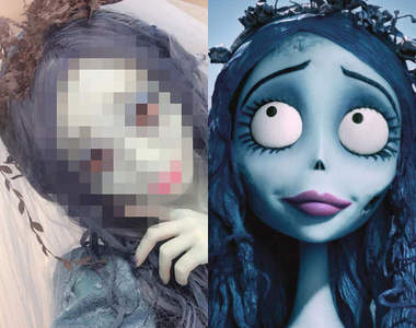 地獄新娘《卡莉怪妞》Cosplay還原登場