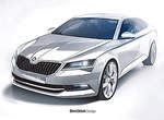 新世代《Skoda Superb》預告2015年亮相 新世代《Skoda Superb》預告2015年亮相