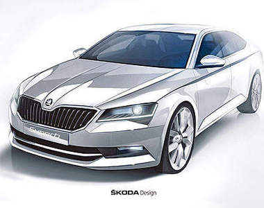新世代《Skoda Superb》預告2015年亮相