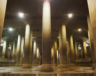 「首都圏外郭放水路」讓人想一探究竟的東京地下神殿