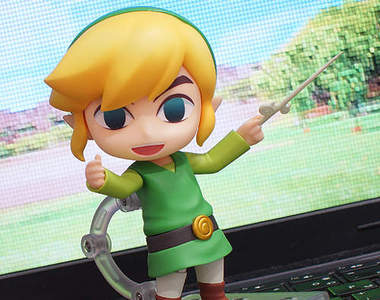 《薩爾達傳說林克黏土人》風之律動的貓眼林克唷ΦᴗΦ