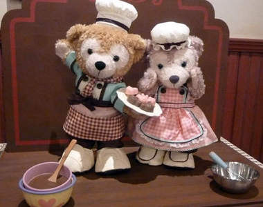 東京迪士尼海洋限定《達菲熊甜點》不要逼我吃Duffy啦～～（哭）