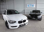 KTW改造《BMW 1系列》黑白雙帥超煞氣 KTW改造《BMW 1系列》黑白雙帥超煞氣