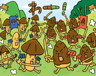 《太鼓達人聲援零食戰爭》菇菇與筍筍的世仇大戰即將引爆？