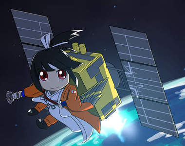 《萌衛星紙模型大變身》你也可以親手做出萌少女探測器?