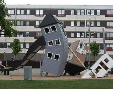 超可愛《兒童遊樂設施》光看就好像很好玩