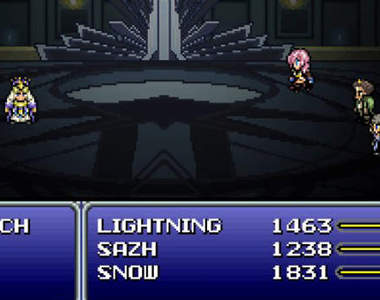 官方製作《點陣圖版FF13》劇情影片 怎麼這樣好像比較好玩(壞)