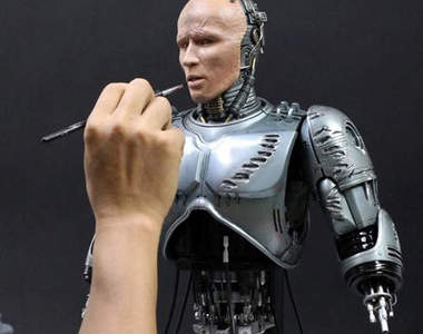 機器戰警神模雕　超逼真還原墨菲的細膩表情