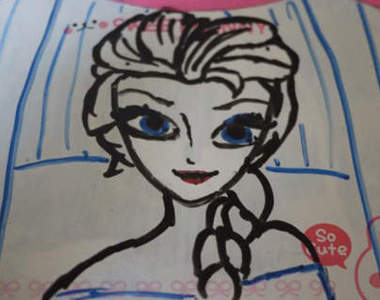 白板《Let It Go》網友的功力真是不容小覷 XD