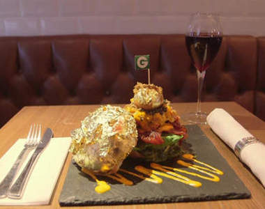 《世界上最貴的漢堡》我還是用眼睛吃就好了(遠目)