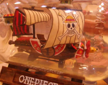 海賊王瓶中船 超精緻藝術品好想擺來收藏