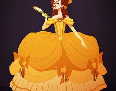 《符合史實的迪士尼公主》原來當時流行這樣穿