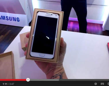 Samsung Galaxy S5新機皇  國外第一手開箱影片釋出