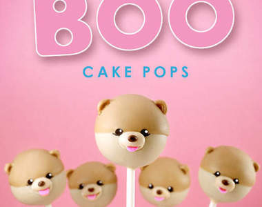 《圓臉狗阿布Boo》來DIY甜點棒 一口吃掉他