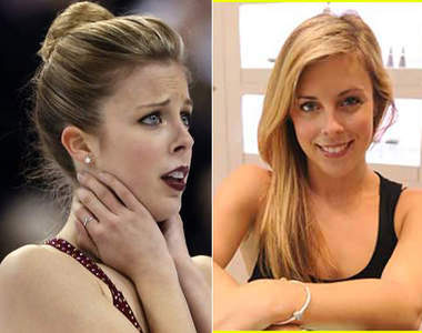 《滑冰選手淡妝照》走在路上我可能認不出來...