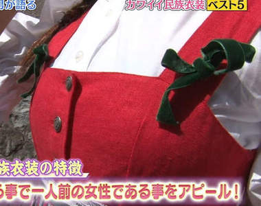 可愛的民族服裝排行　最讓人感到殘念的竟然不是第一名？