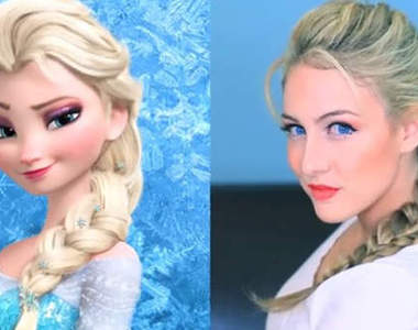 冰雪奇緣《艾莎公主》髮型　突然也想綁辮子了♥