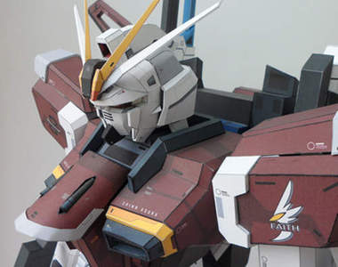 鋼彈立於大地!韓國玩家挑戰高80公分的巨劍脈衝鋼彈