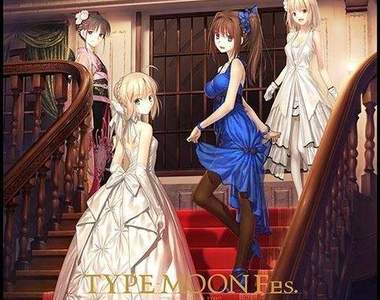 《TYPE-MOON十週年紀念禮服版SABER》立體化模型 看來又是一個戰隊的節奏…